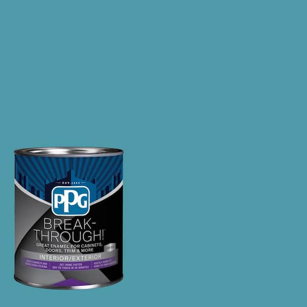 1 qt. PPG1150-5 Acapulco Cliffs Satin Door, Trim & Cabinet Paint