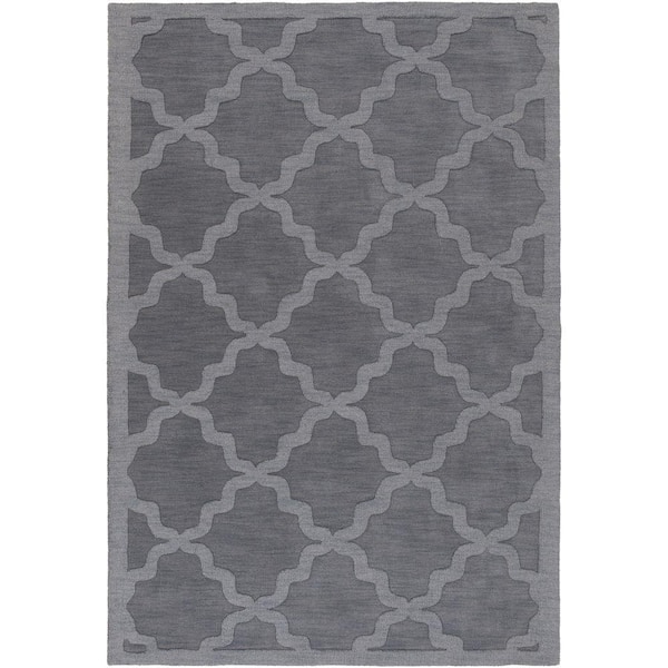 Artistic Weavers Central Park Abbey Charcoal 5 ft. x 8 ft. Indoor Area Rug