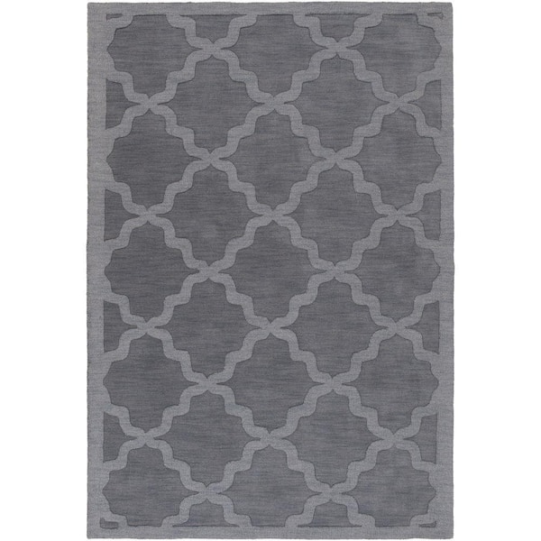 Artistic Weavers Central Park Abbey Charcoal 9 ft. x 12 ft. Indoor Area Rug