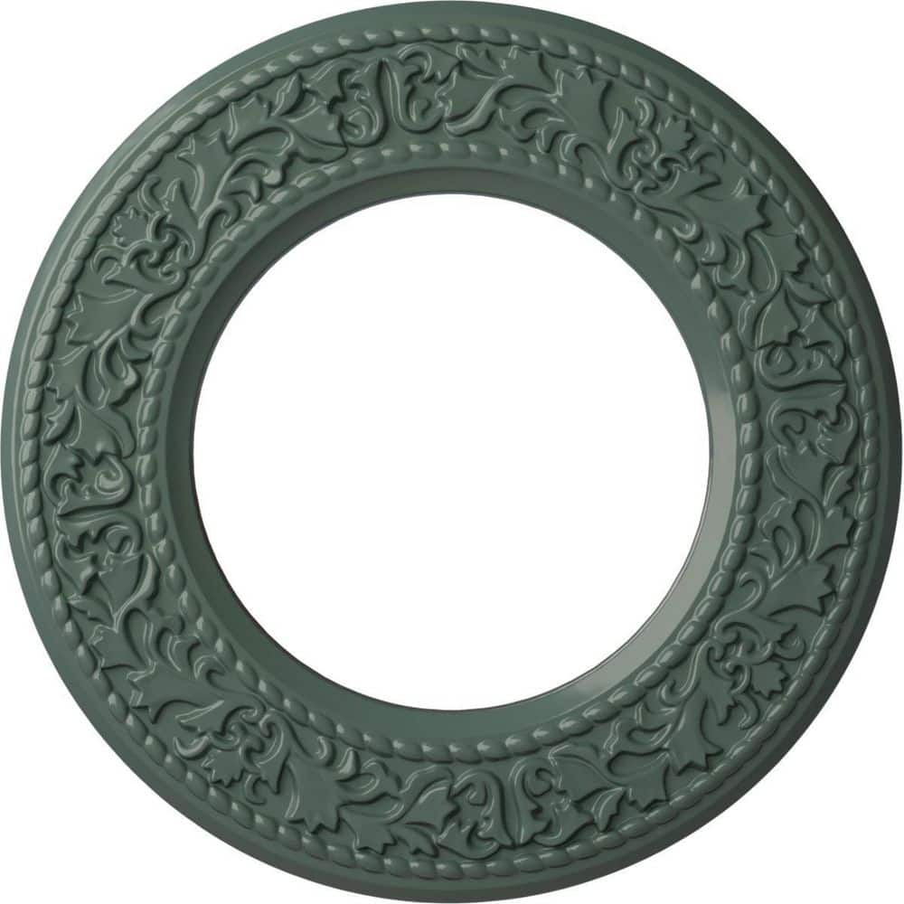 3/4 in. x 13-3/8 in. x 13-3/8 in. Polyurethane Jet Blackthorn Ceiling Medallion, Cloud Burst price history on PriceWatchPro