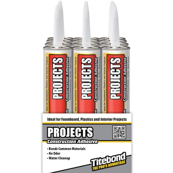 10 oz. Brown Contractor Grade Projects Construction Adhesive (12-Pack)