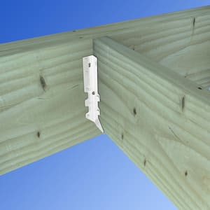 LUS Stainless-Steel Face-Mount Joist Hanger for 2x10 Nominal Lumber