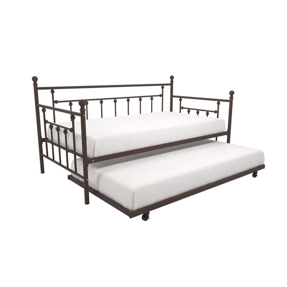 DHP Metal Trundle for Daybed Frame, Fits hotsell Twin Size, Silver