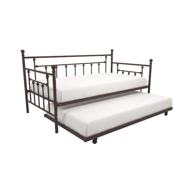 DHP Mia Bronze Twin Daybed and Trundle Set