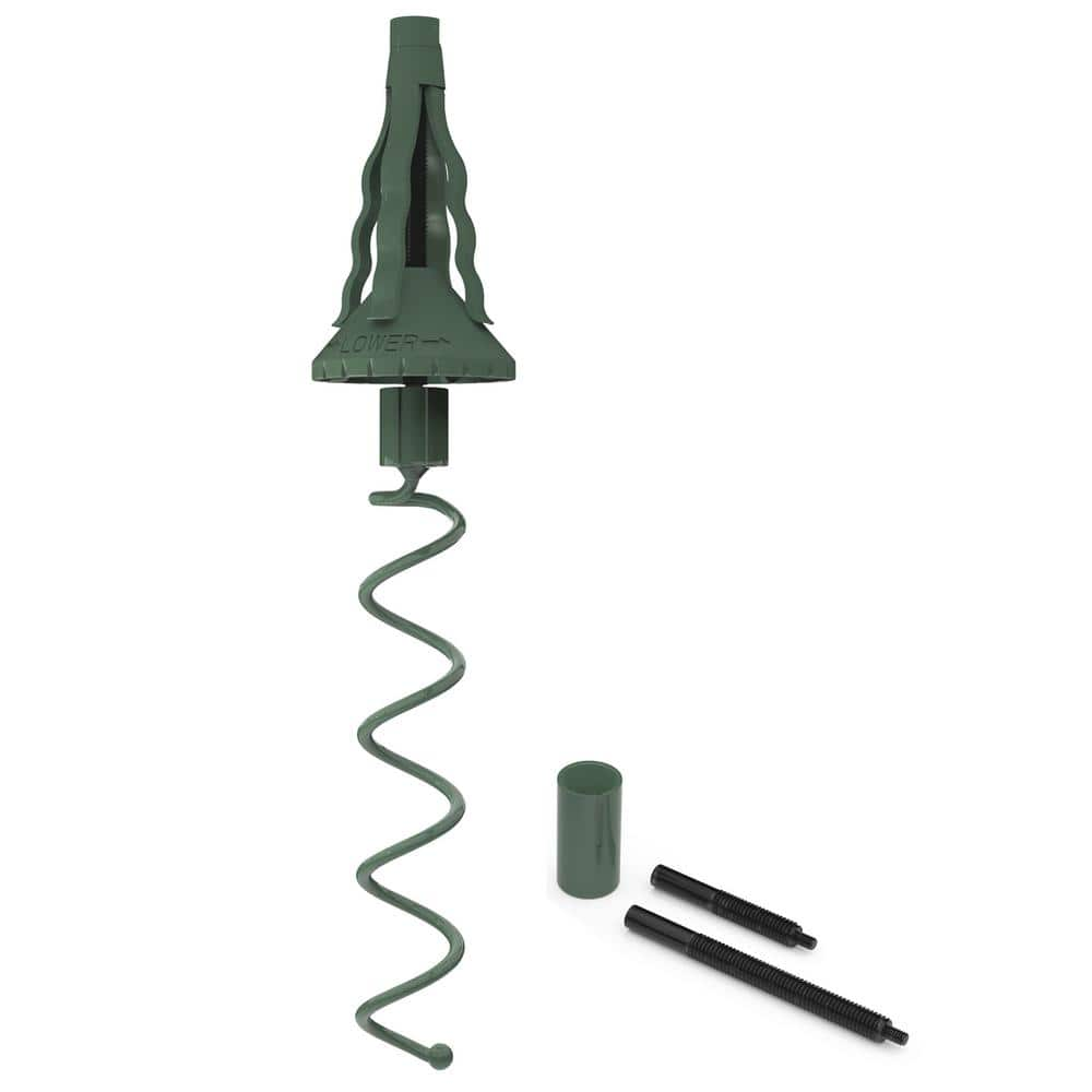 Village Lighting Company Green Universal Tree Topper Holder and Stabilizer