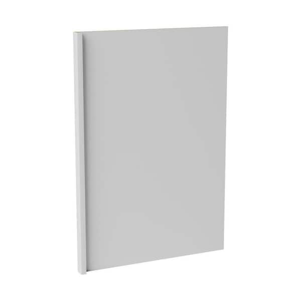 1.5 in. W x 24 in. D x 34.5 in. H in White Shaker Kitchen Cabinet Dishwasher Panel