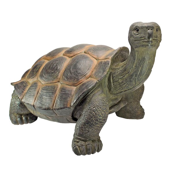 Design Toscano 9 in. H Three's a Crowd Stacked Turtle Statue QL56360 - The  Home Depot