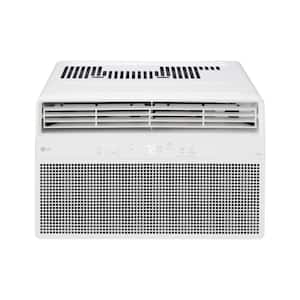 8,000 BTU 115 Volts Window Air Conditioner Unit Cools 350 sq. ft. with Remote, WiFi Enabled and Dehumidifier in White