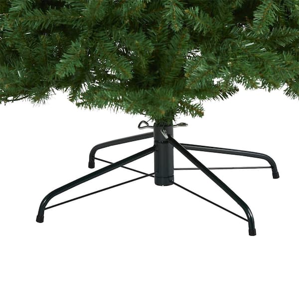 Nearly Natural 6ft. Slim West Virginia Mountain Pine Artificial Christmas Tree with 629 Bendable Branches