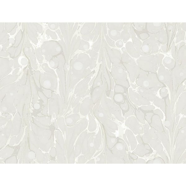 York Wallcoverings 60.75 sq. ft. Marbled Endpaper Wallpaper