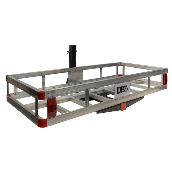 DK2 500 lb. Capacity 50 in. x 24 in. Aluminum Hitch Cargo Carrier