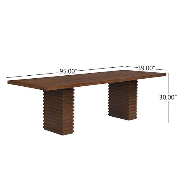 CHRISTOPHER KNIGHT HOME Derrian Modern 9-Piece MDF Wood Top Dining