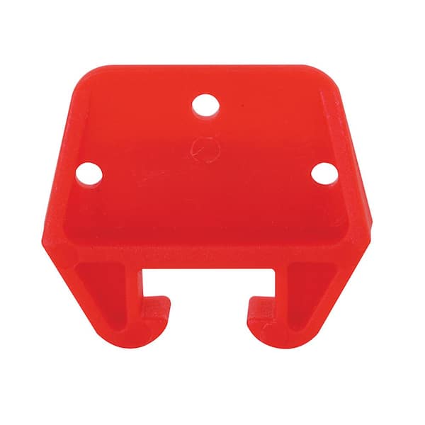 1/4 in. x 7/8 in., Red Drawer Track Guide Kit