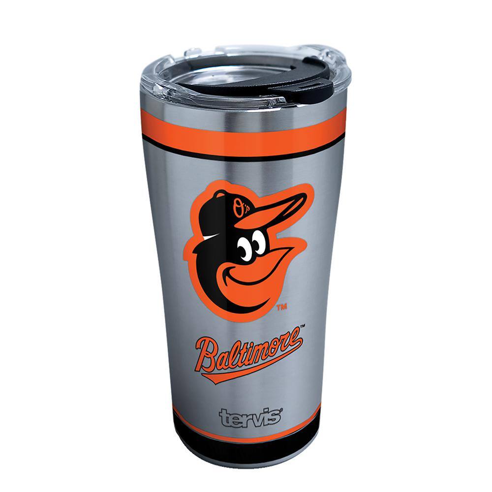 Tervis MLB Baltimore 1341587 20 - with The oz. Steel Orioles Lid Depot Tumbler Tradition Home Stainless