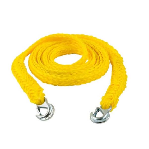 Keeper 18 ft. x 7/16 in. Emergency Tow Rope with Hooks