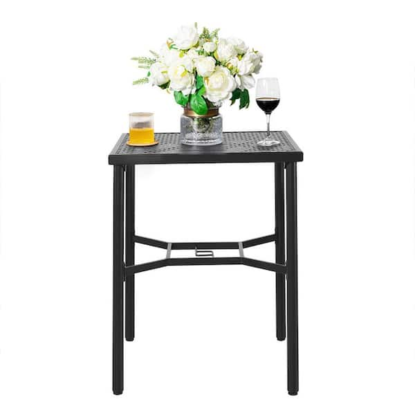 metal garden bistro table