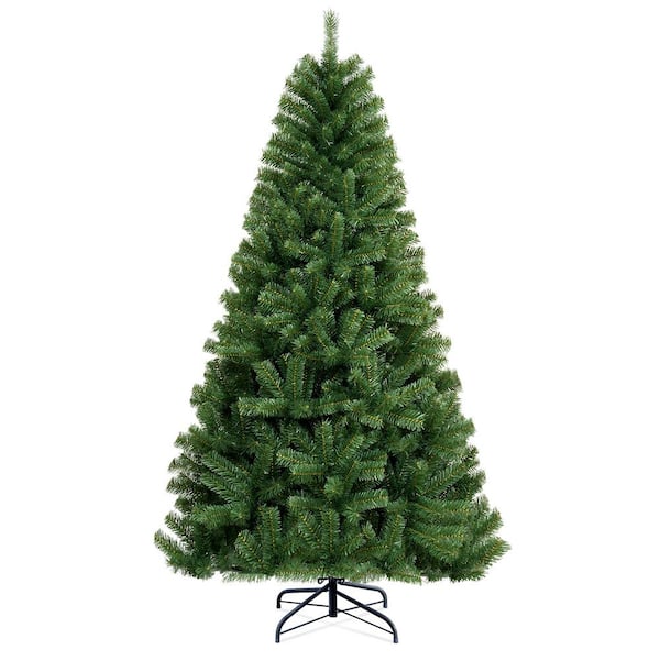 JEAREY 9 ft. Green Unlit Artificial Classic Christmas Tree