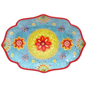 Tunisian Sunset Oval Platter