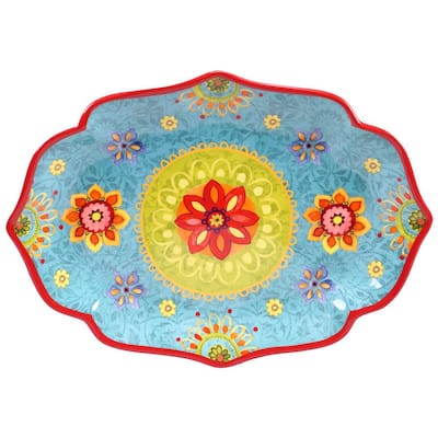 Certified International Tunisian Sunset Dinner Plate (Set of 4) 22450SET/4