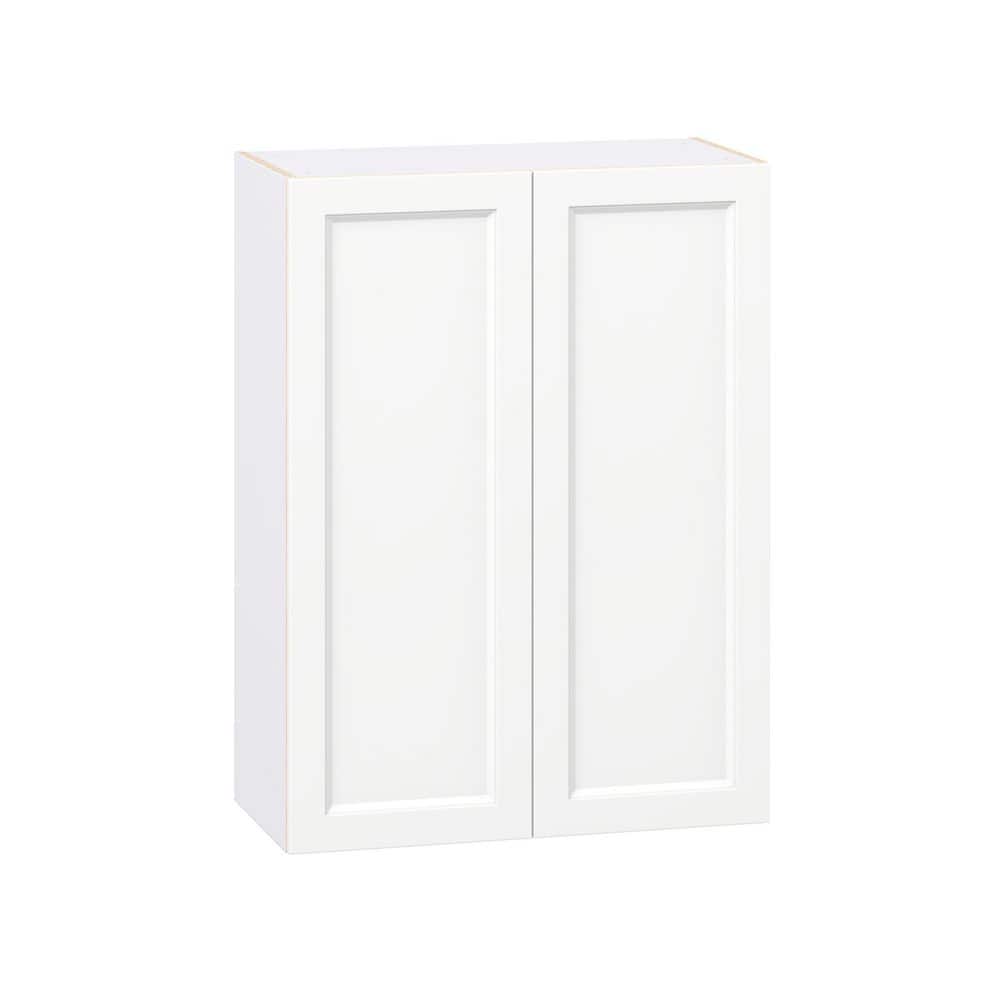 Laramie 30 in. W x 14 in. D x 40 in. H Assembled Wall Kitchen Cabinet in Painted Bright White price history on PriceWatchPro