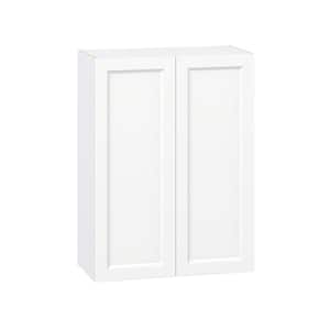 Laramie 30 in. W x 14 in. D x 40 in. H Assembled Wall Kitchen Cabinet in Painted Bright White