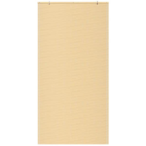 Oriental Furniture Bamboo Cordless Window Shade Natural 36 in. W x 72 in. L
