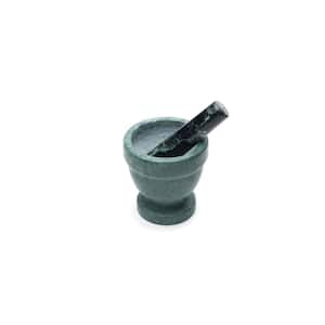 Green Marble Mortar and Pestle 4 in.