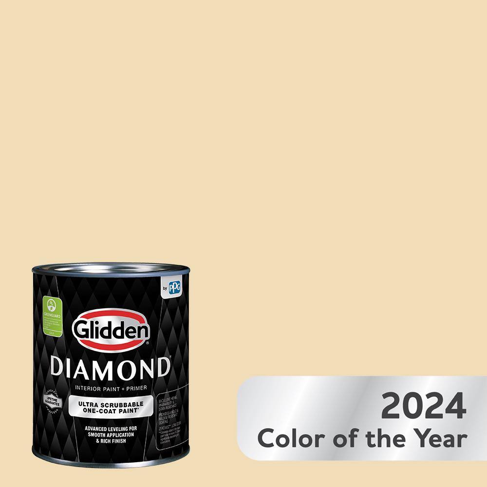 Glidden Diamond 1 qt. PPG10913 Limitless Eggshell Interior Paint with
