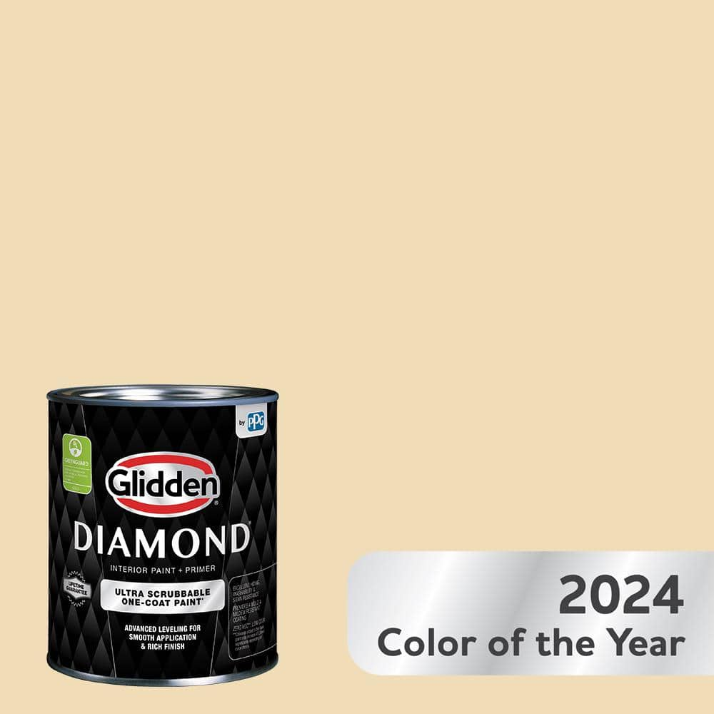 Glidden Diamond 1 qt. PPG10913 Limitless Flat Interior Paint with