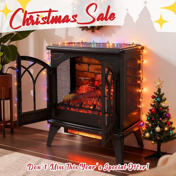 400 sq. ft. 24 in. Electric Stove with Remote