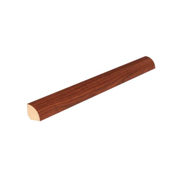 Mohawk Auburn/Russet/Vineyard 3/4 in. Thick x 5/8 in. Wide x 94-1/2 in. Length Laminate Quarter Round Molding