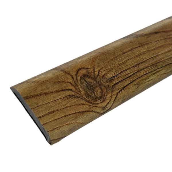 Deco Products Hydrostop Petrified Forest 0.2 in. T x 1.8 in. W x 94 in. L Waterproof PVC T Molding