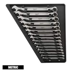 Combination Metric Wrench Mechanics Tool Set (15-Piece)