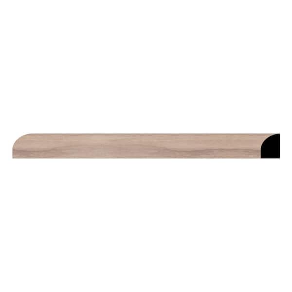 WM129 0.44 in. D x 0.69 in. W x 96 in. L Wood (Walnut) Shoe Moulding