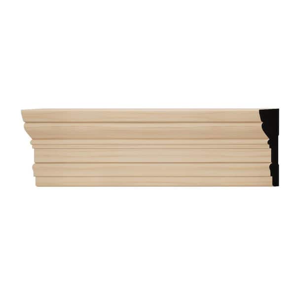 Ekena Millwork WM318 0.88 in. D x 3.25 in. W x 6 in. L Wood (Alder) Casing Sample