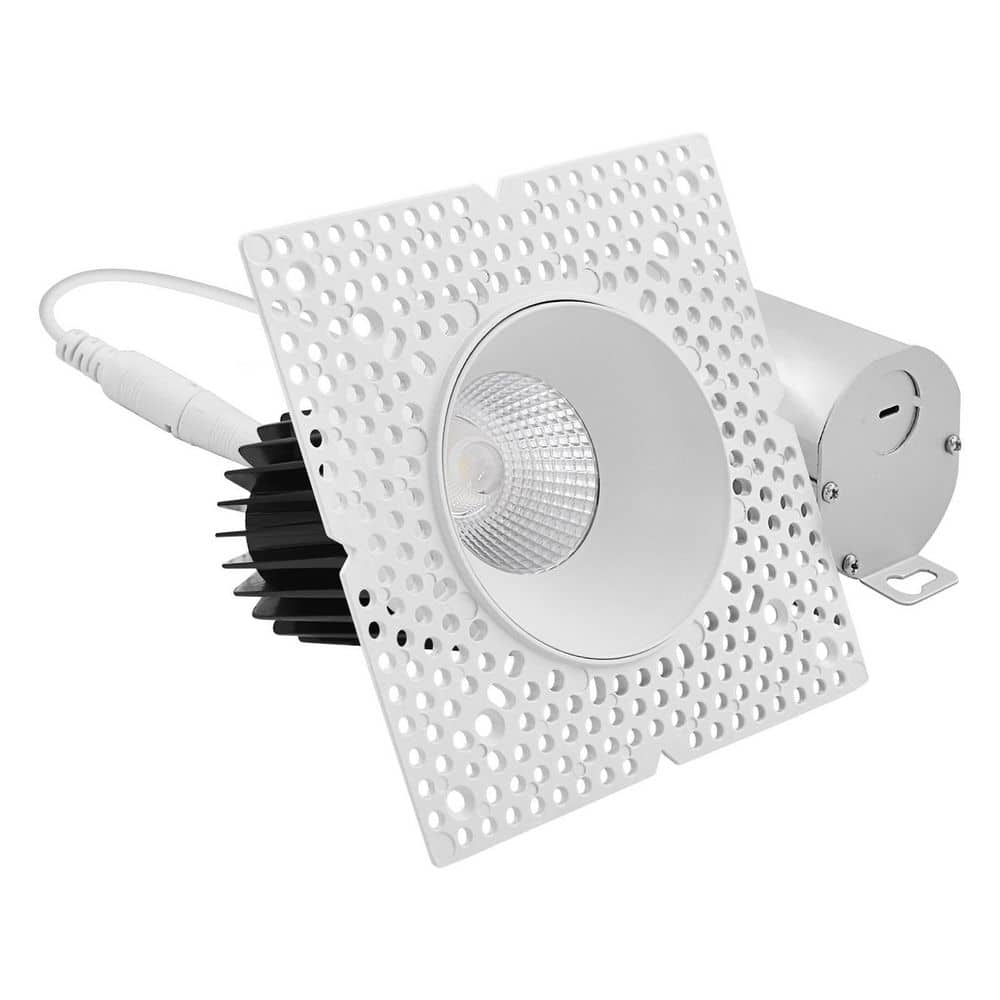 3 in. Integrated LED Trimless Recessed Light, 15W, 1100LM, 5CCT, 60° Beam Angle, Dimmable, CRI 90, IC Rated, ETL White price history on PriceWatchPro