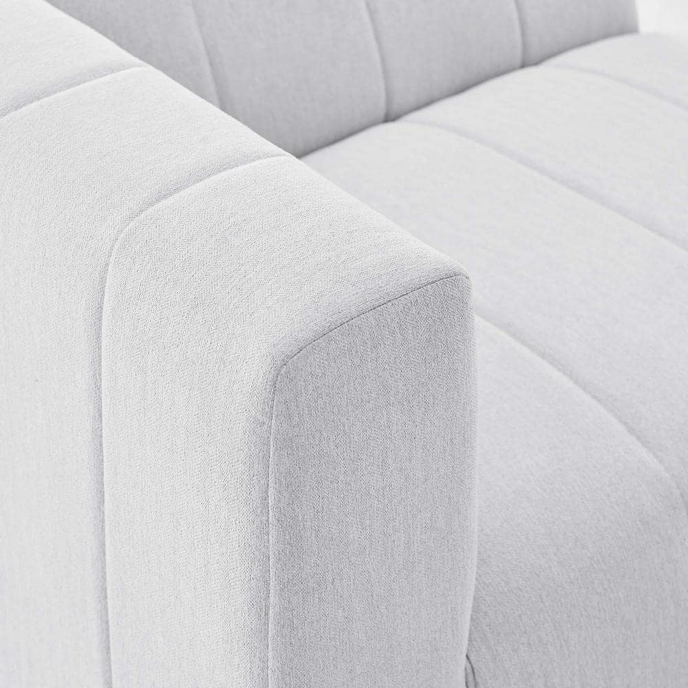 Bartlett Ivory Soft Fabric Modular Left-Arm Lounge Chair