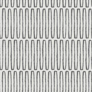 Lars Grey Charcoal Retro Wave Wallpaper Sample