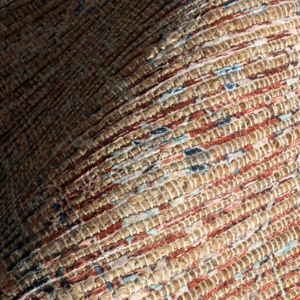 Multicolor Medallion Flat Woven Synthetic 8' x 10' Area Rug
