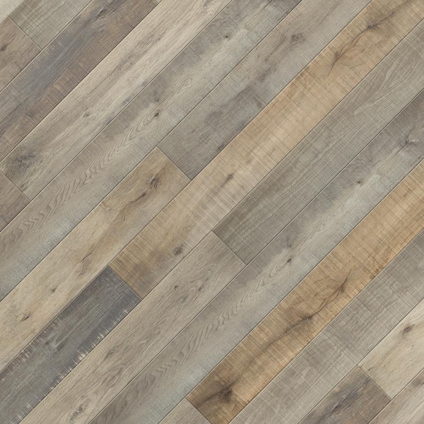 Home Decorators Collection Take Home Sample - EIR Park Rapids Oak Laminate Flooring - 5 in. x 7 in.