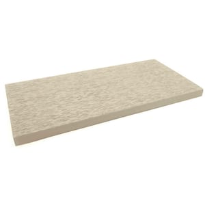 8 ft. x 1/2 in. x 5-1/2 in. Beachwood Sand PVC Decking Board Covers for Composite and Wood Patio Decks (10-Pack)