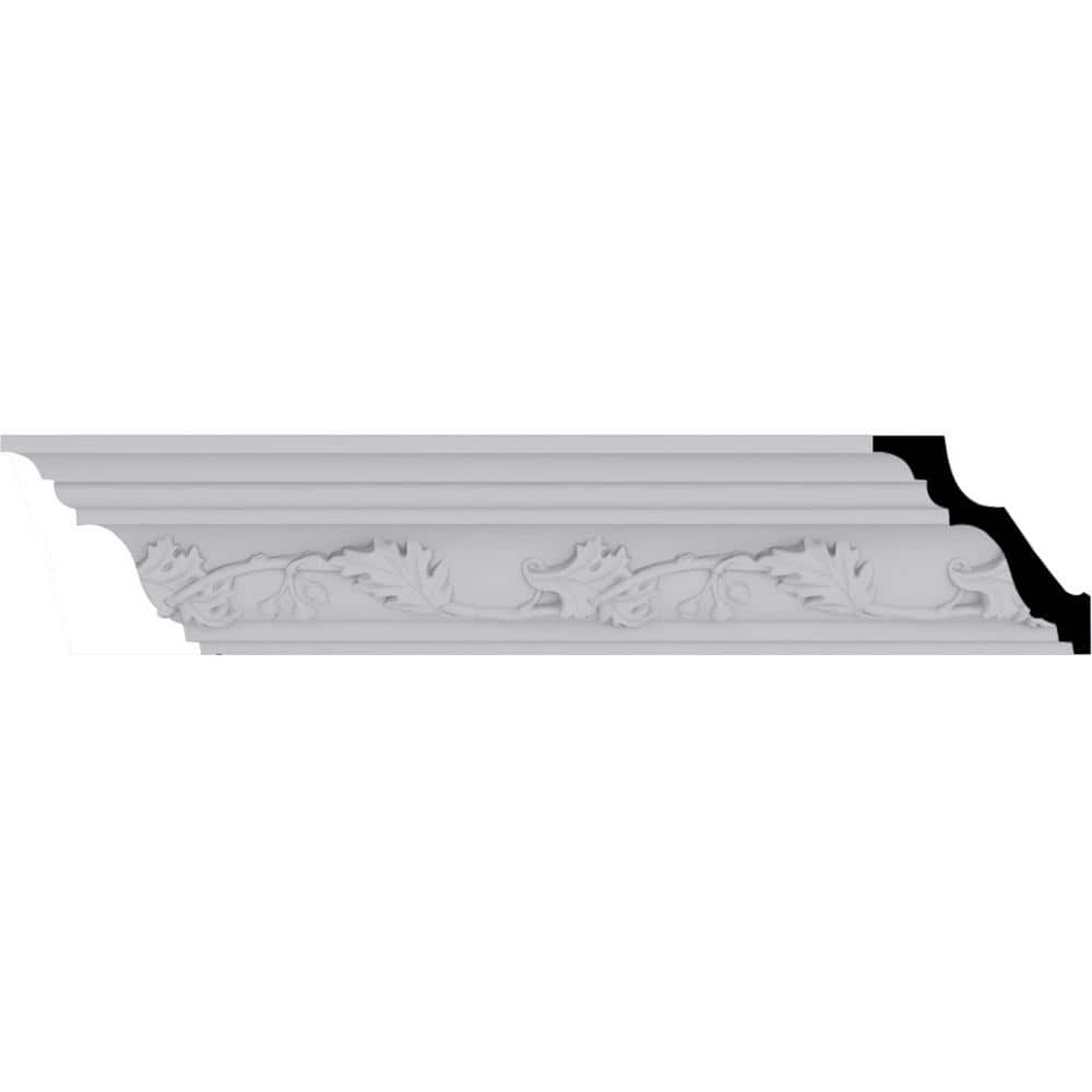 Southampton 94.5" White Polyurethane Crown Moulding