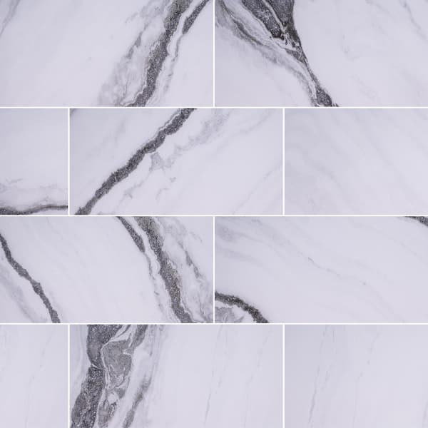 MSI Take Home Sample - Nyrobi 4in. x 4 in. Glossy Ceramic Wall Tile