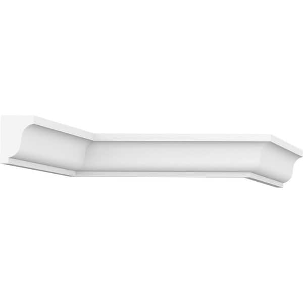 Ekena Millwork 2-7/8 in. x 2 in.P x 96 in. Moulding, PVC (6-Pack)