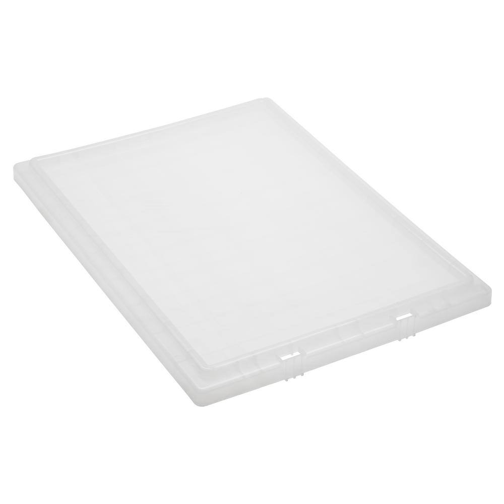 QUANTUM STORAGE SYSTEMS 12.5 Gal. Genuine Stack and Nest Tote Lid for