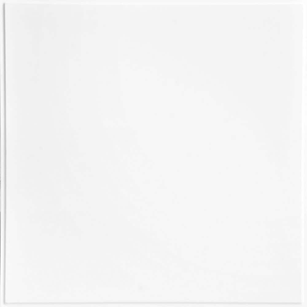 Smooth Gloss White 24" x 24" PVC Ceiling Tile