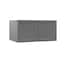 Hampton Bay Designer Series Melvern Storm Gray Shaker Assembled Wall ...