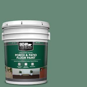 5 gal. #PFC-44 Green Adirondack Low-Lustre Enamel Interior/Exterior Porch and Patio Floor Paint