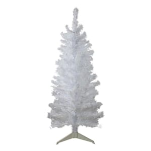 4 ft. Rockport White Pine Artificial Christmas Tree Unlit