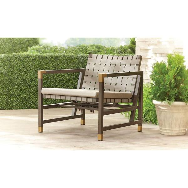 Brown Jordan Form Patio Motion Lounge Chair in Sparrow -- STOCK